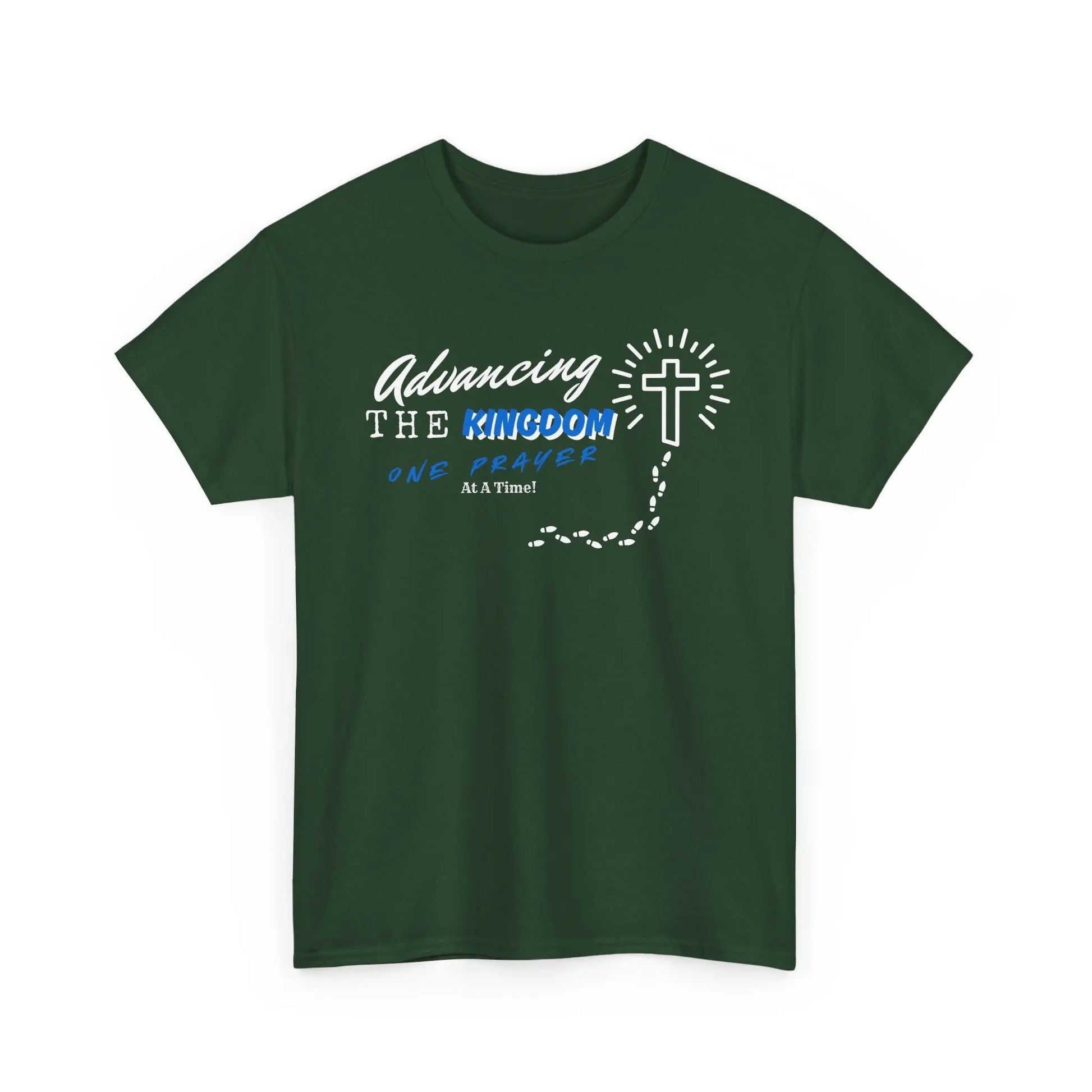 Advancing The Kingdom, One Prayer At A Time!  Heavy Cotton T Shirt Product vendor