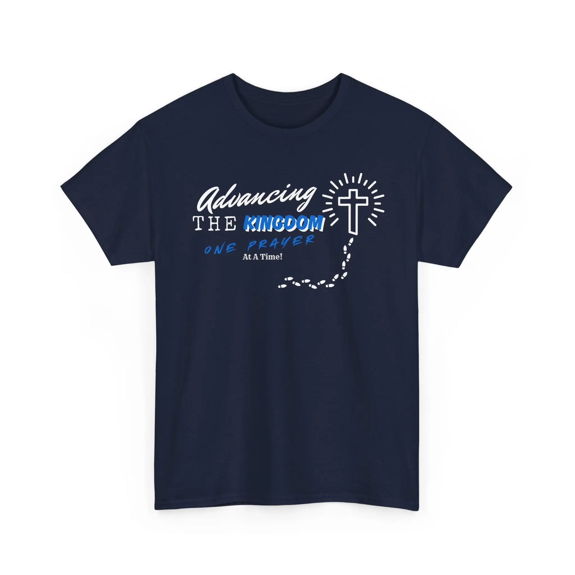 Advancing The Kingdom, One Prayer At A Time!  Heavy Cotton T Shirt Product vendor