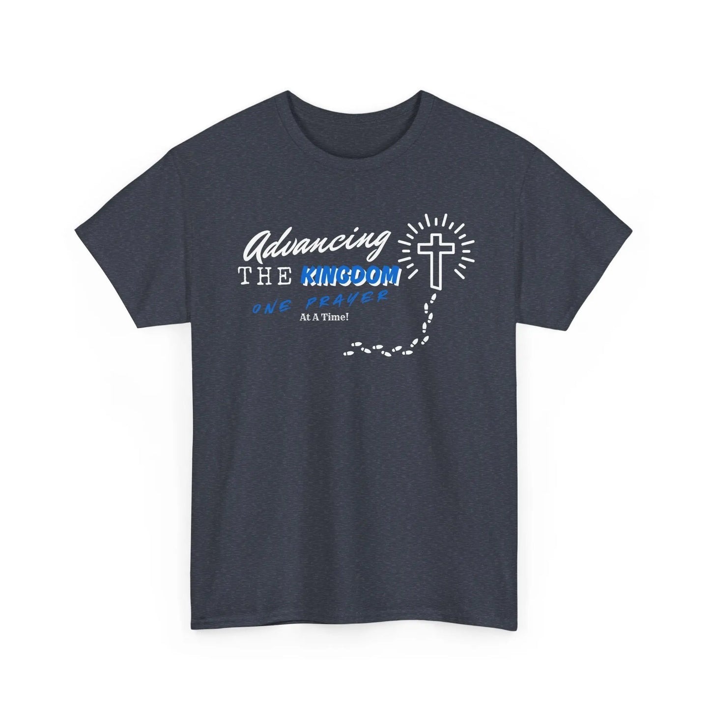 Advancing The Kingdom, One Prayer At A Time!  Heavy Cotton T Shirt Product vendor