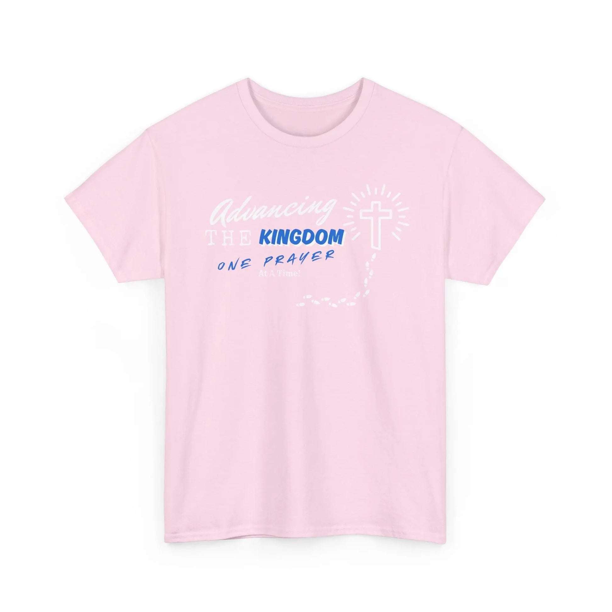 Advancing The Kingdom, One Prayer At A Time!  Heavy Cotton T Shirt Product vendor