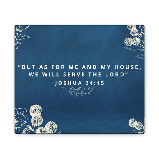 As For Me And My House, Wall Canvas Art Product vendor