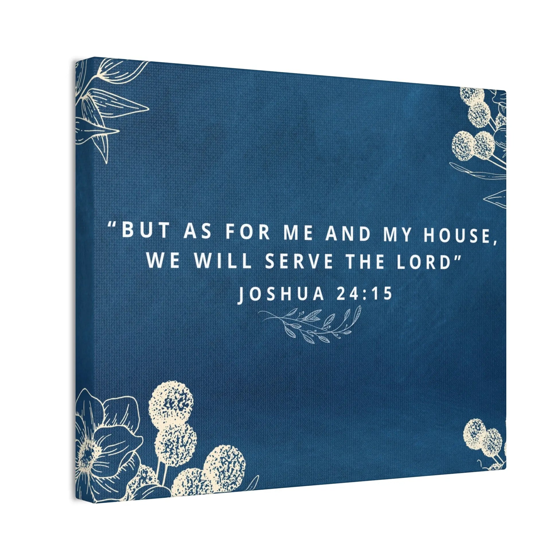 As For Me And My House, Wall Canvas Art Product vendor