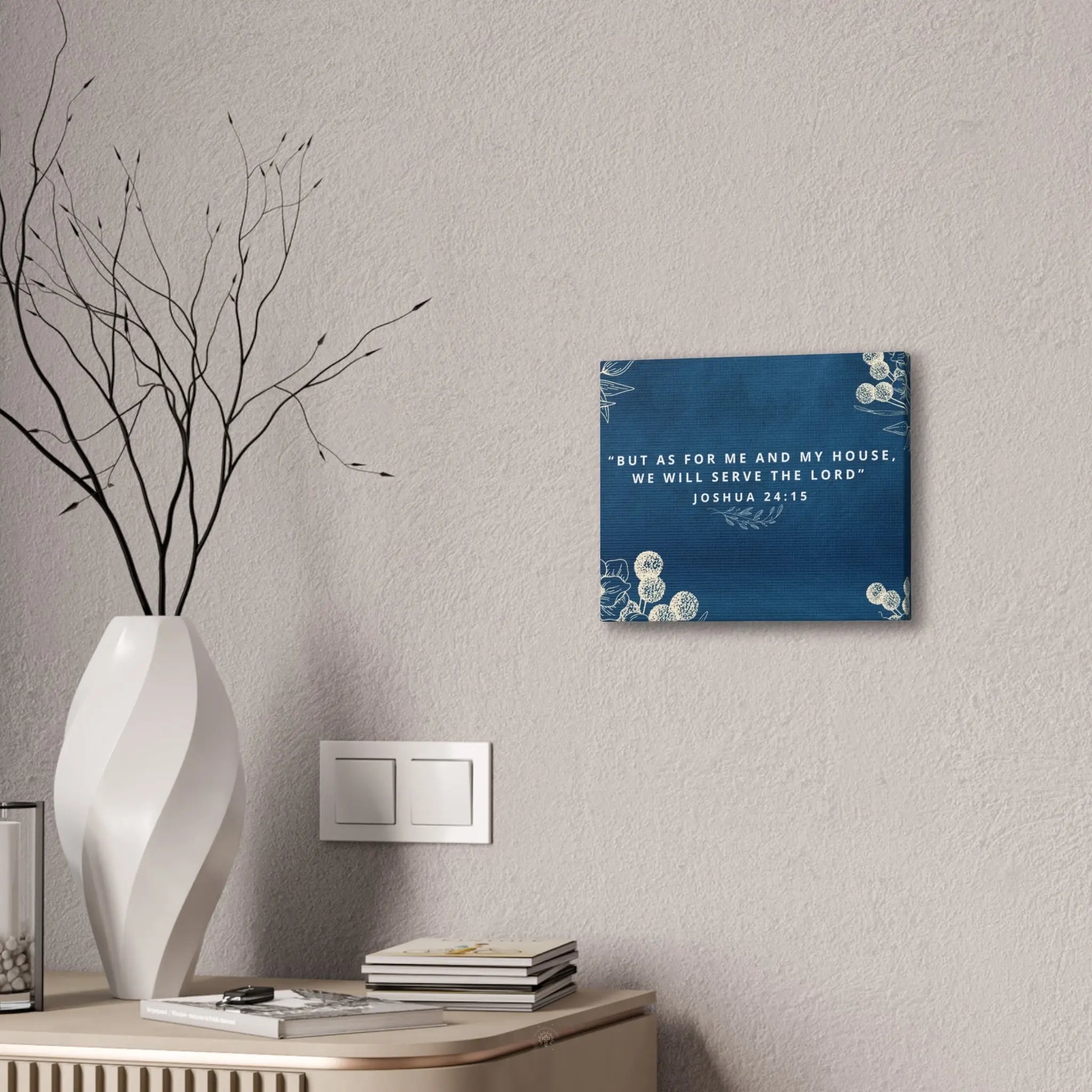 As For Me And My House, Wall Canvas Art Product vendor