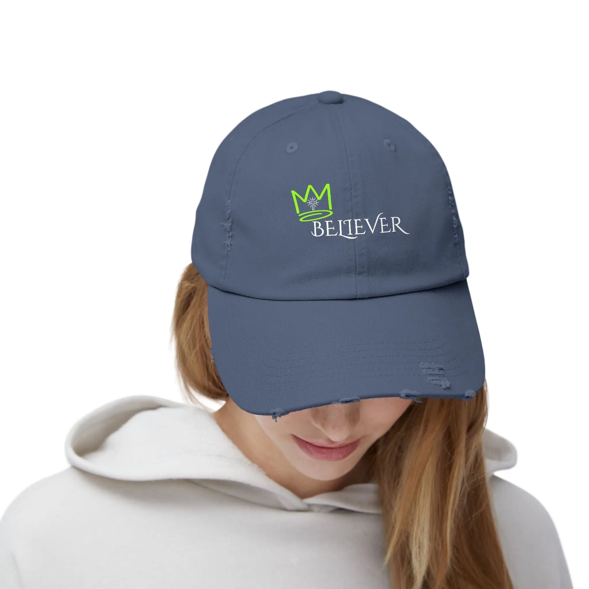 Believer Distressed Hat Product vendor