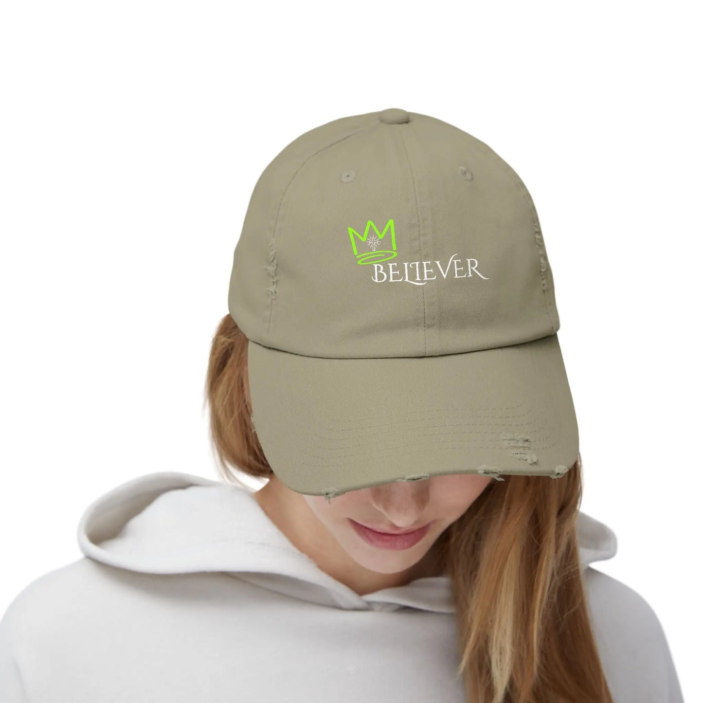Believer Distressed Hat Product vendor