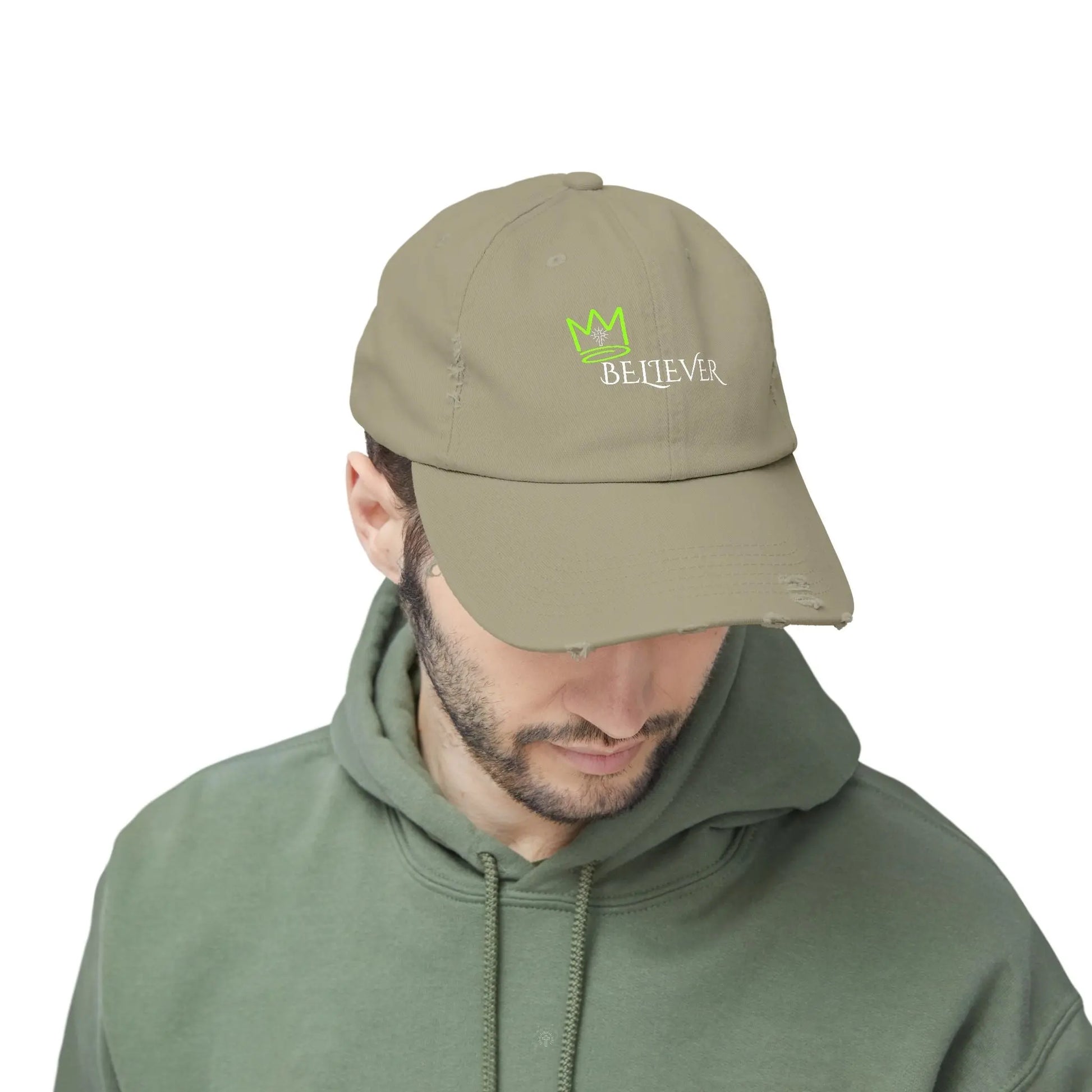 Believer Distressed Hat Product vendor
