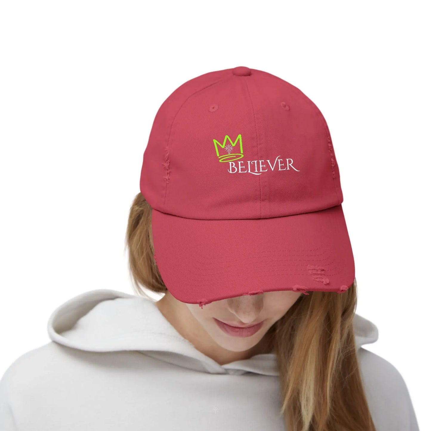Believer Distressed Hat Product vendor