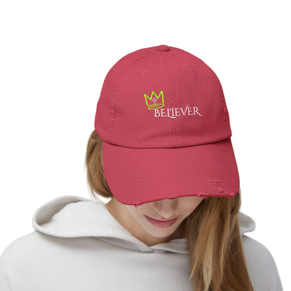Believer Distressed Hat Product vendor