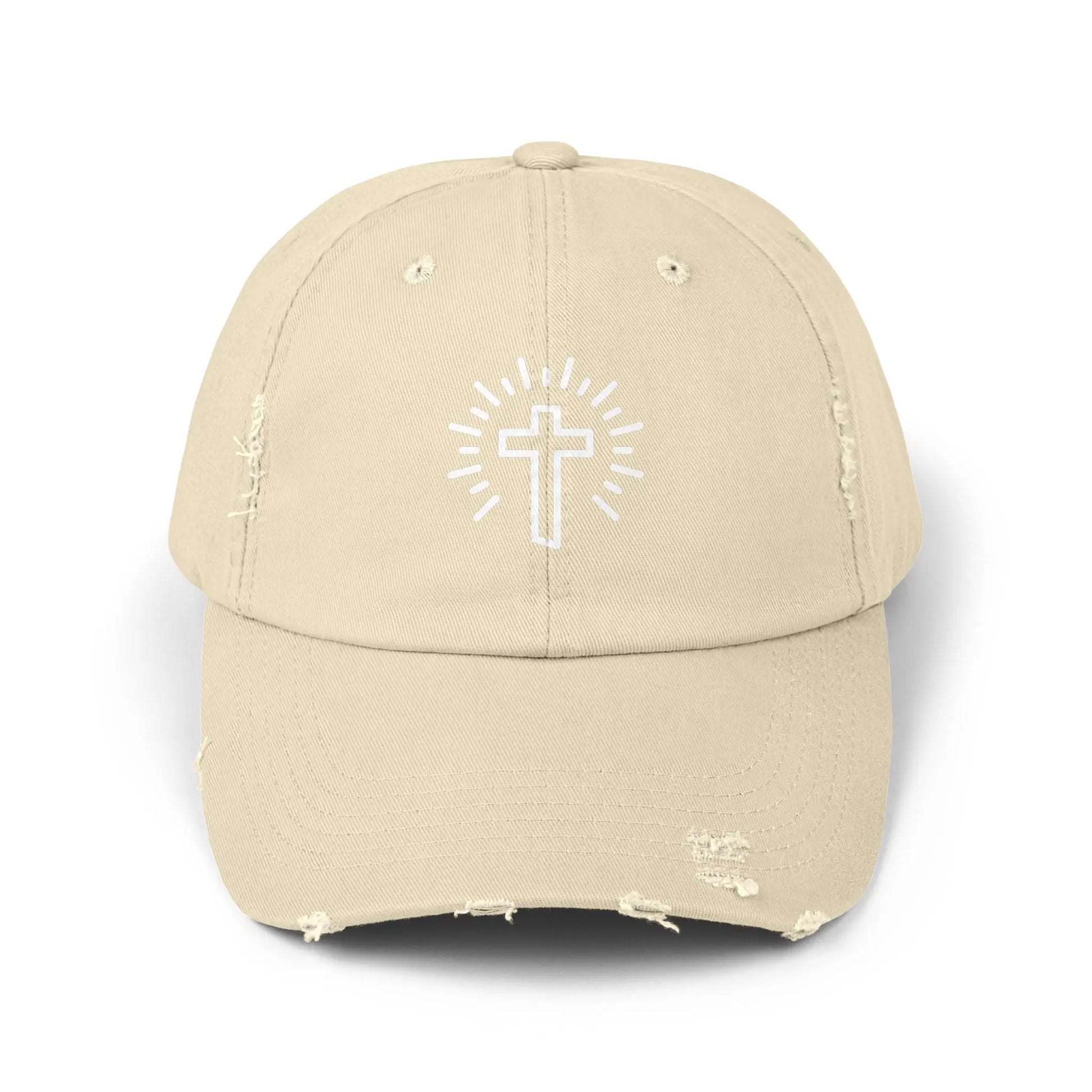 Cross Distressed Hat Product vendor