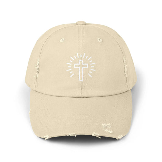 Cross Distressed Hat Product vendor