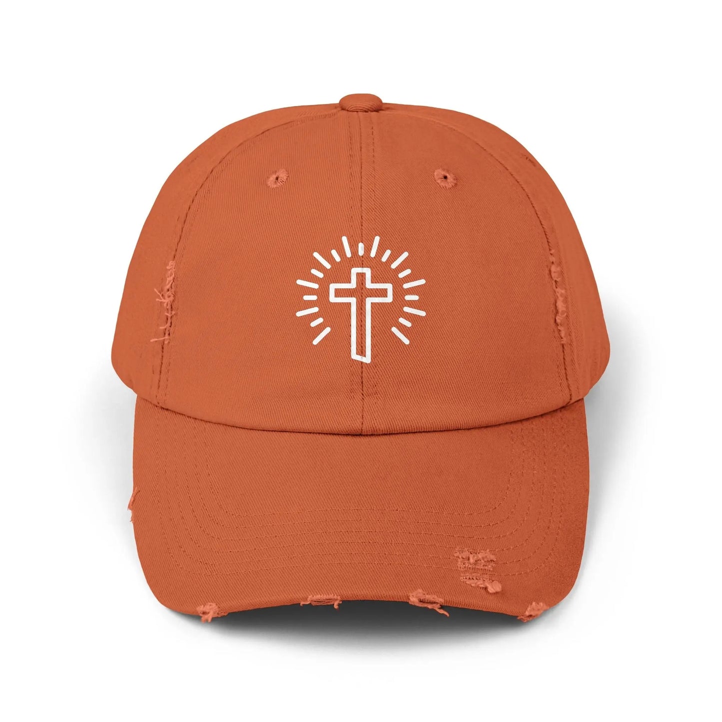 Cross Distressed Hat Product vendor