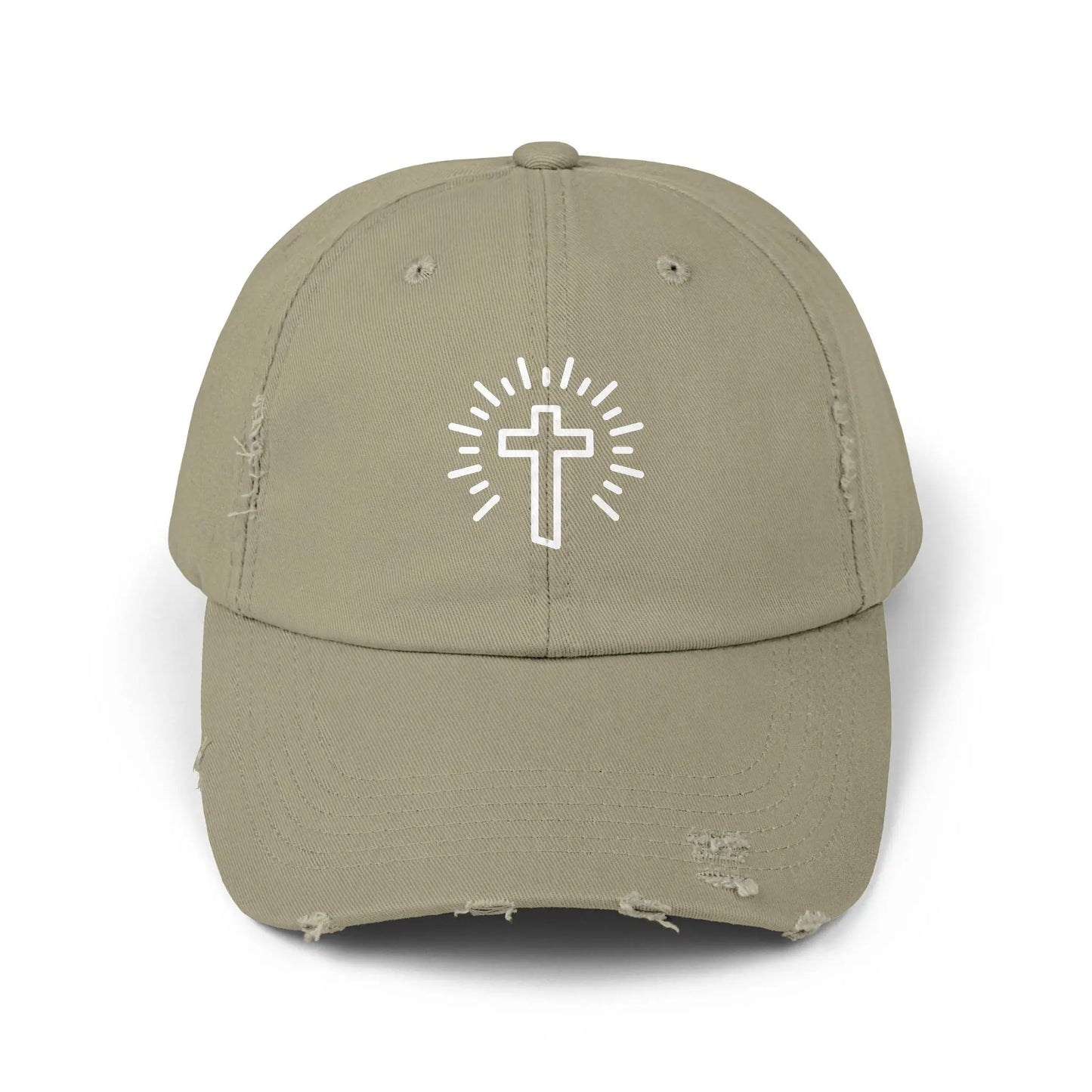 Cross Distressed Hat Product vendor