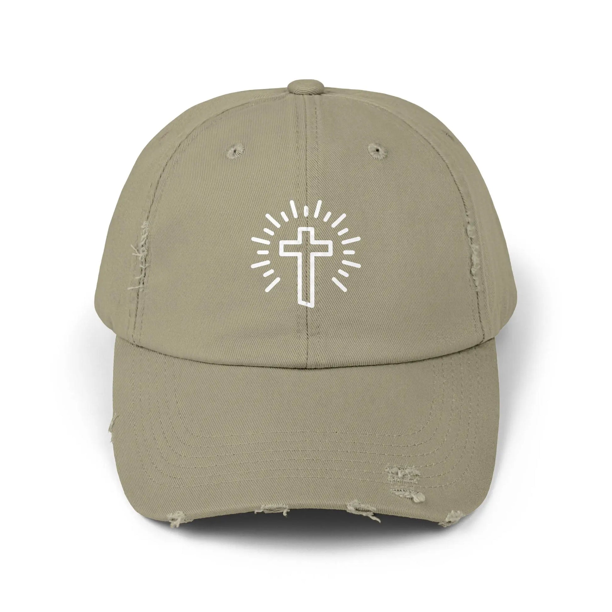 Cross Distressed Hat Product vendor