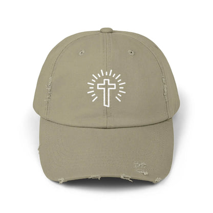 Cross Distressed Hat Product vendor
