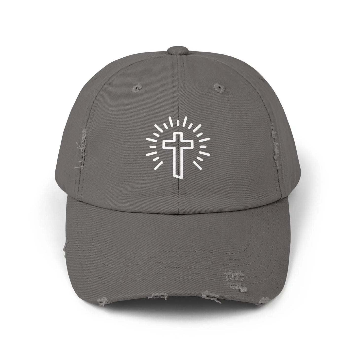 Cross Distressed Hat Product vendor
