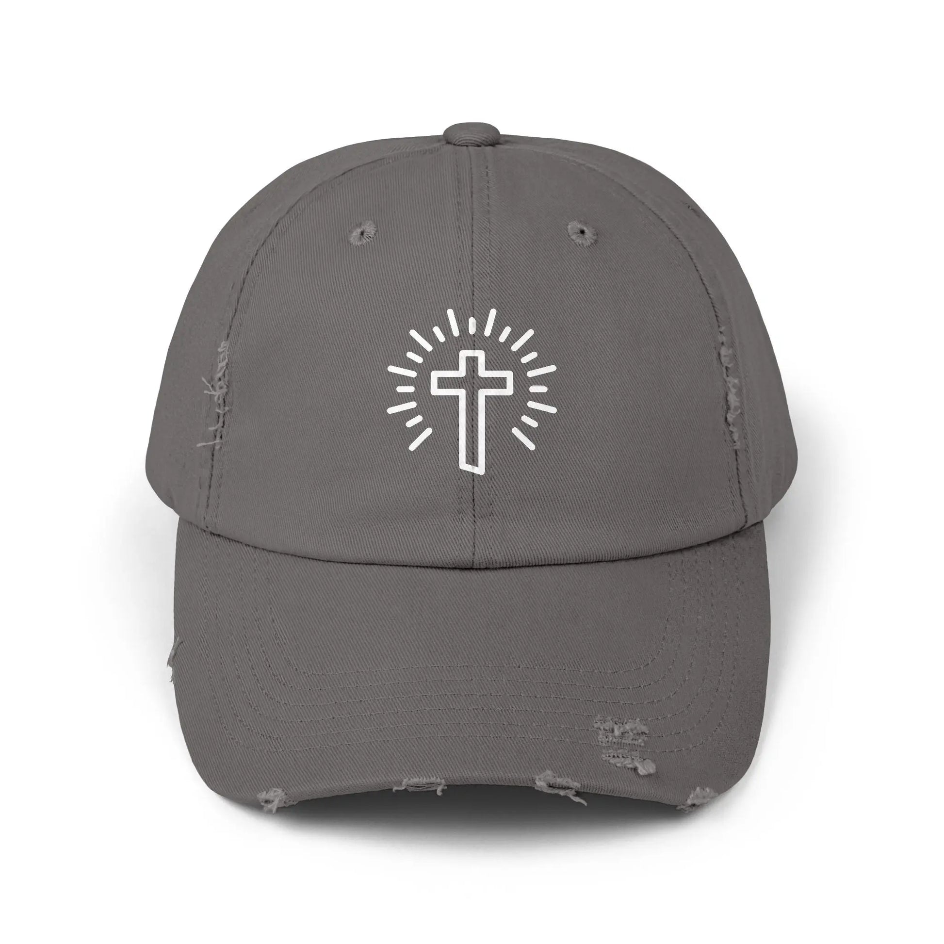 Cross Distressed Hat Product vendor