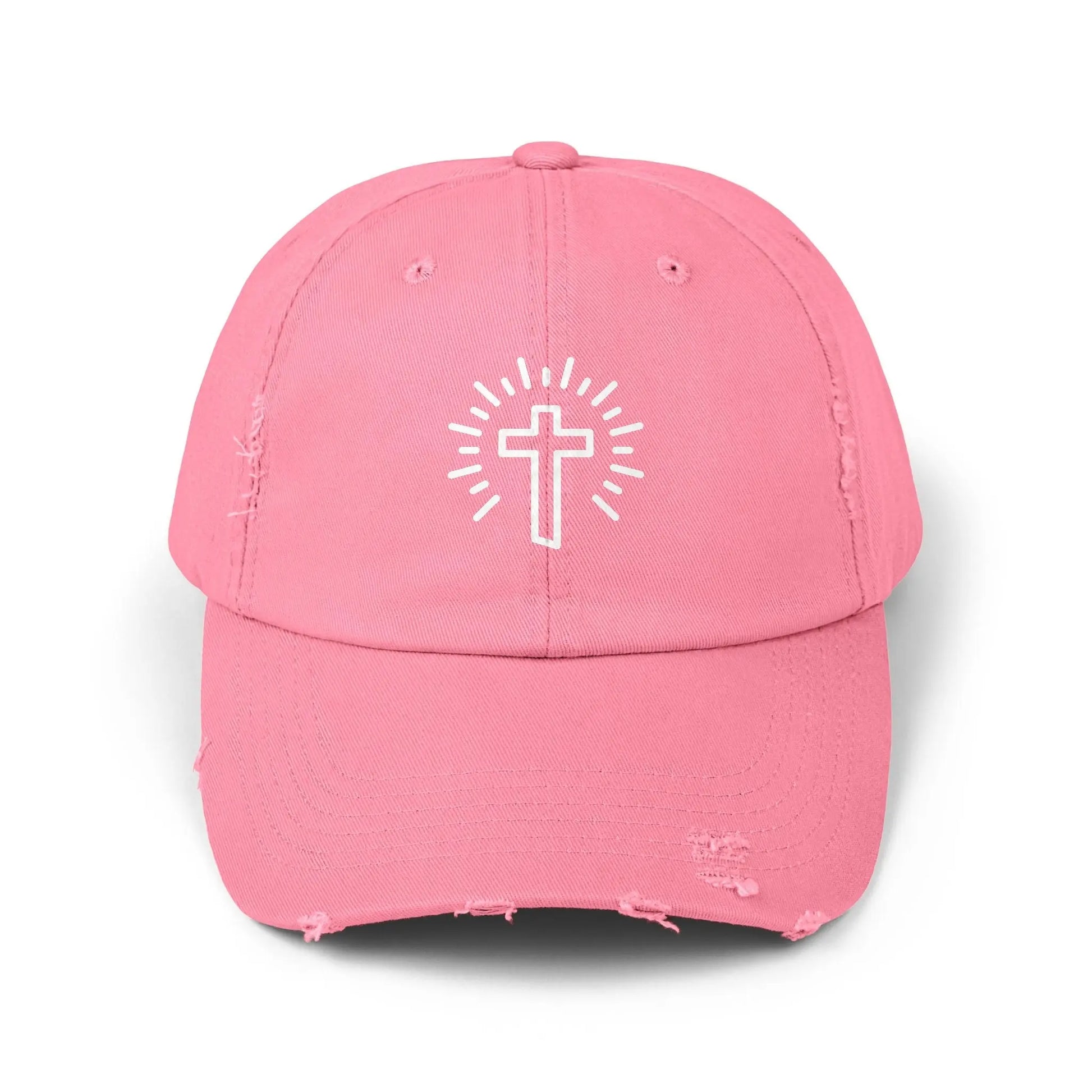 Cross Distressed Hat Product vendor