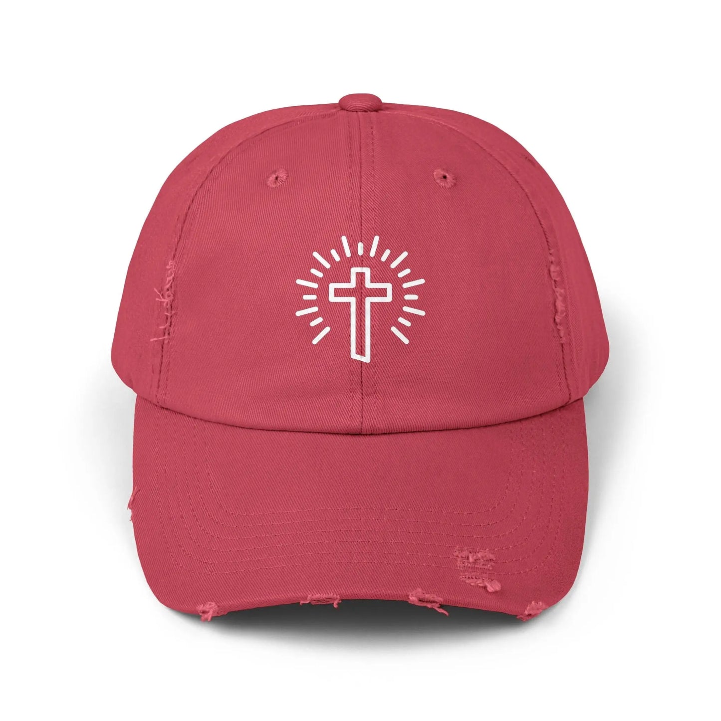 Cross Distressed Hat Product vendor