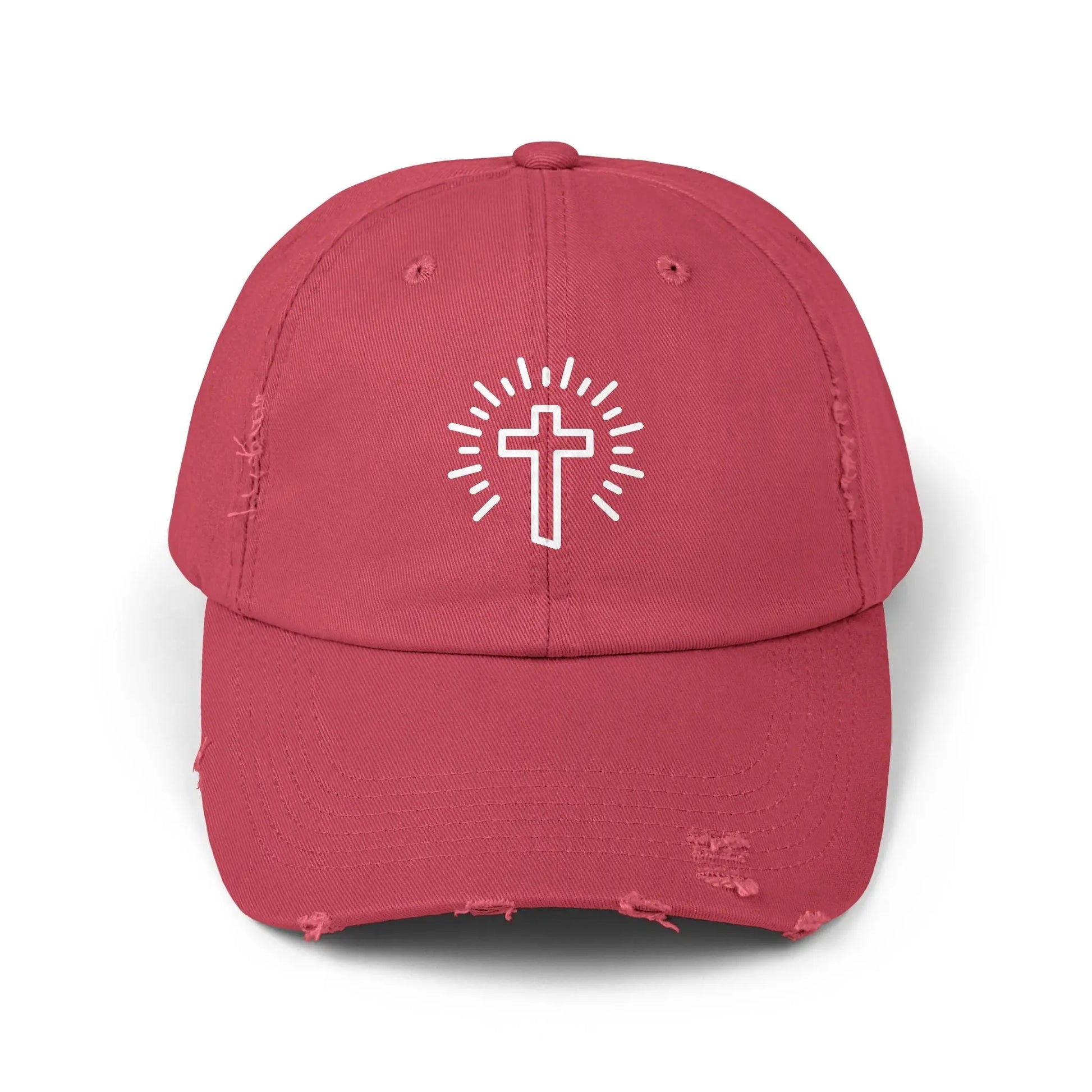 Cross Distressed Hat Product vendor