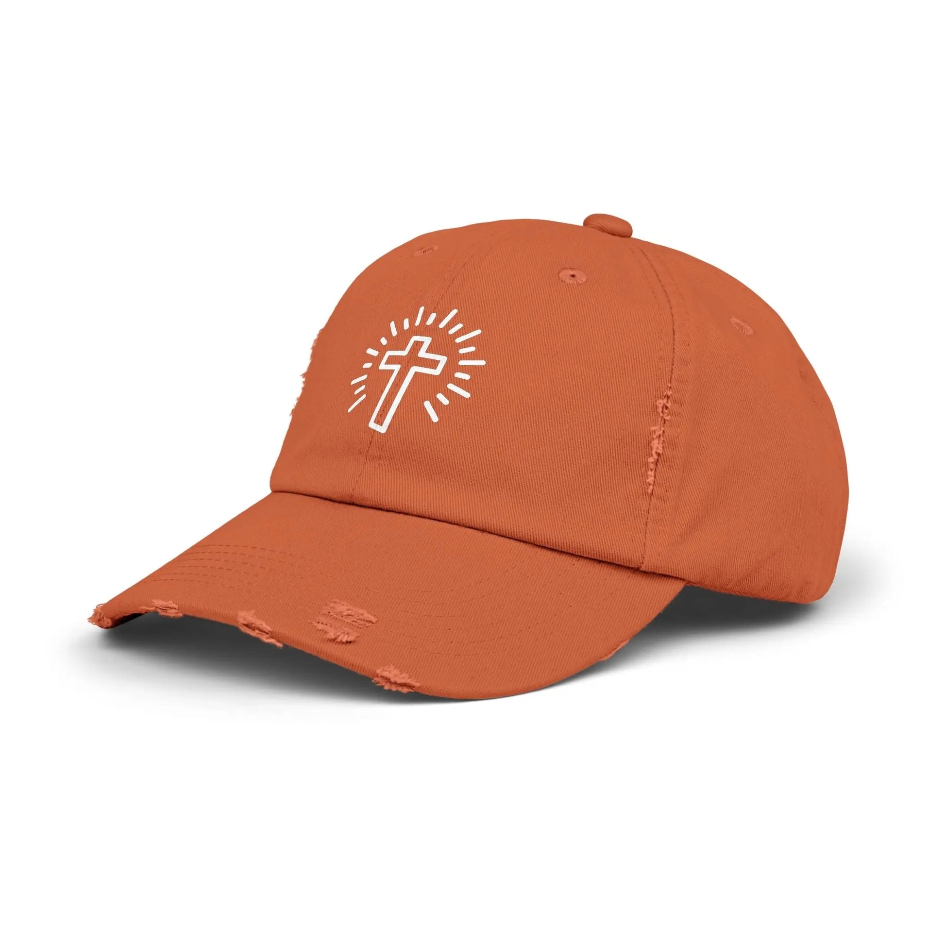 Cross Distressed Hat Product vendor