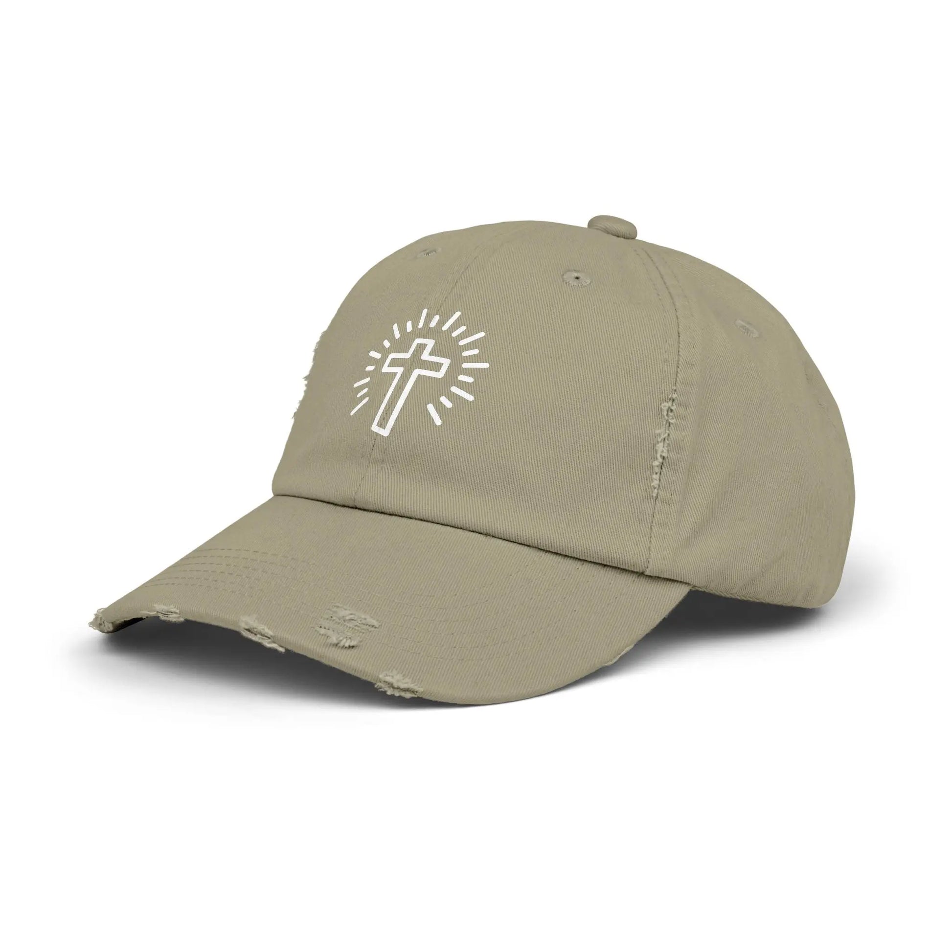 Cross Distressed Hat Product vendor