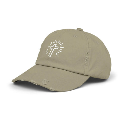 Cross Distressed Hat Product vendor