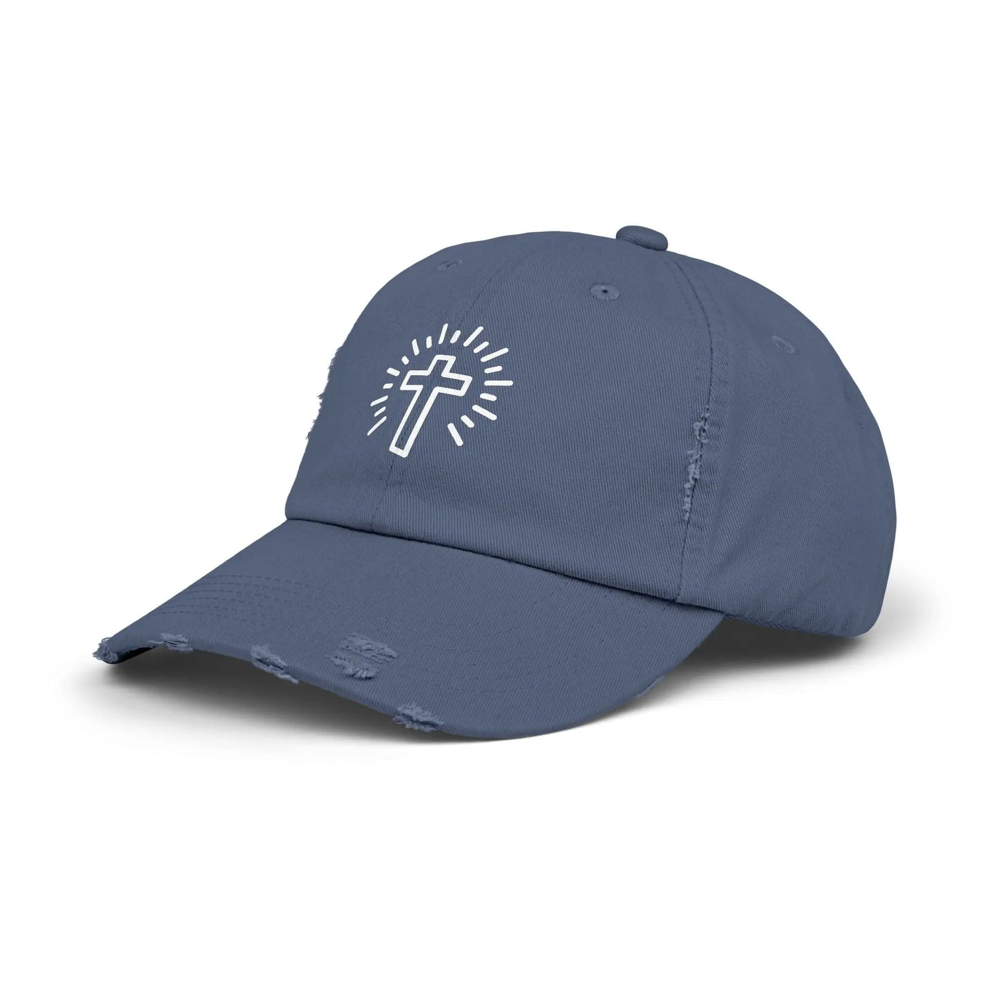 Cross Distressed Hat Product vendor