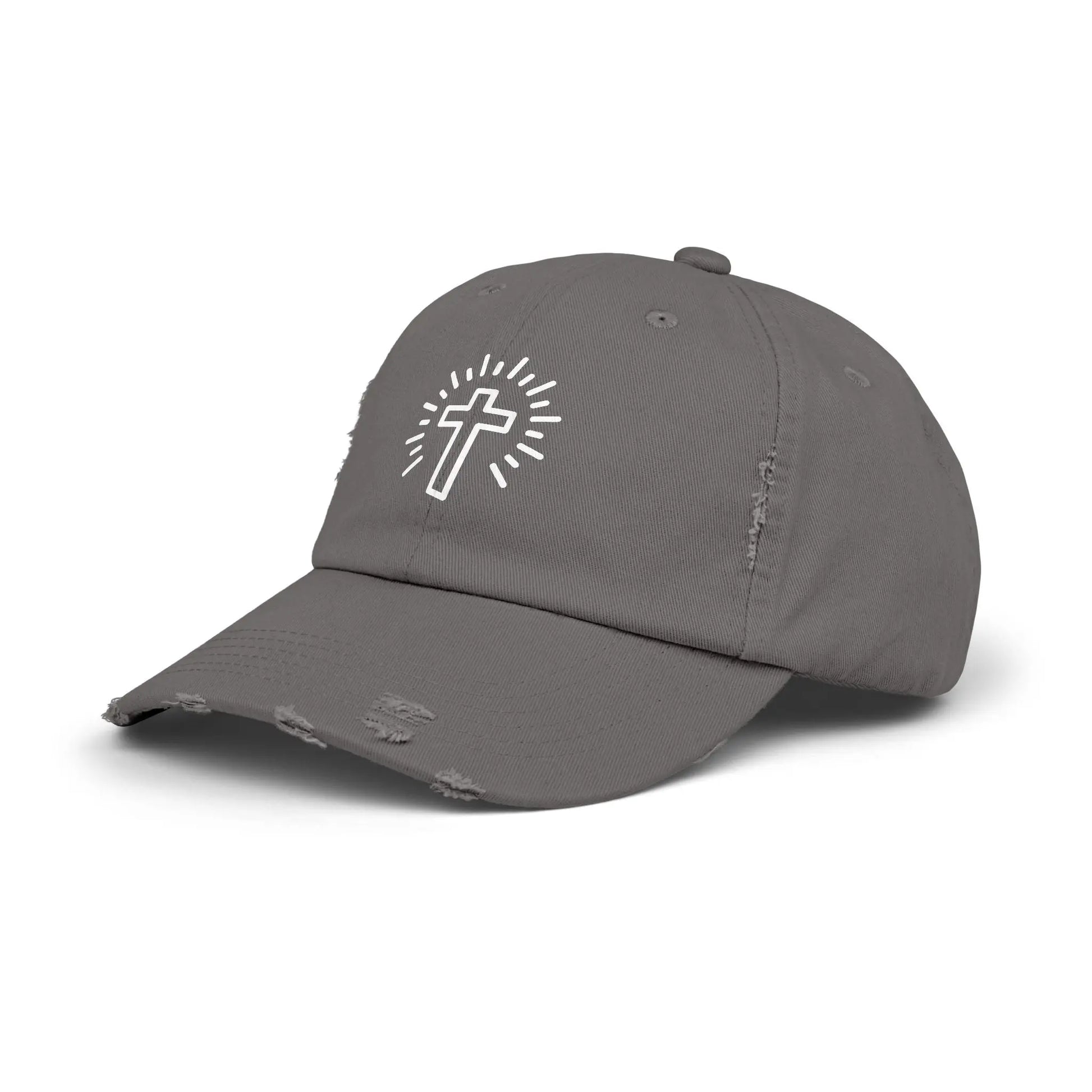 Cross Distressed Hat Product vendor