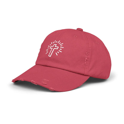 Cross Distressed Hat Product vendor
