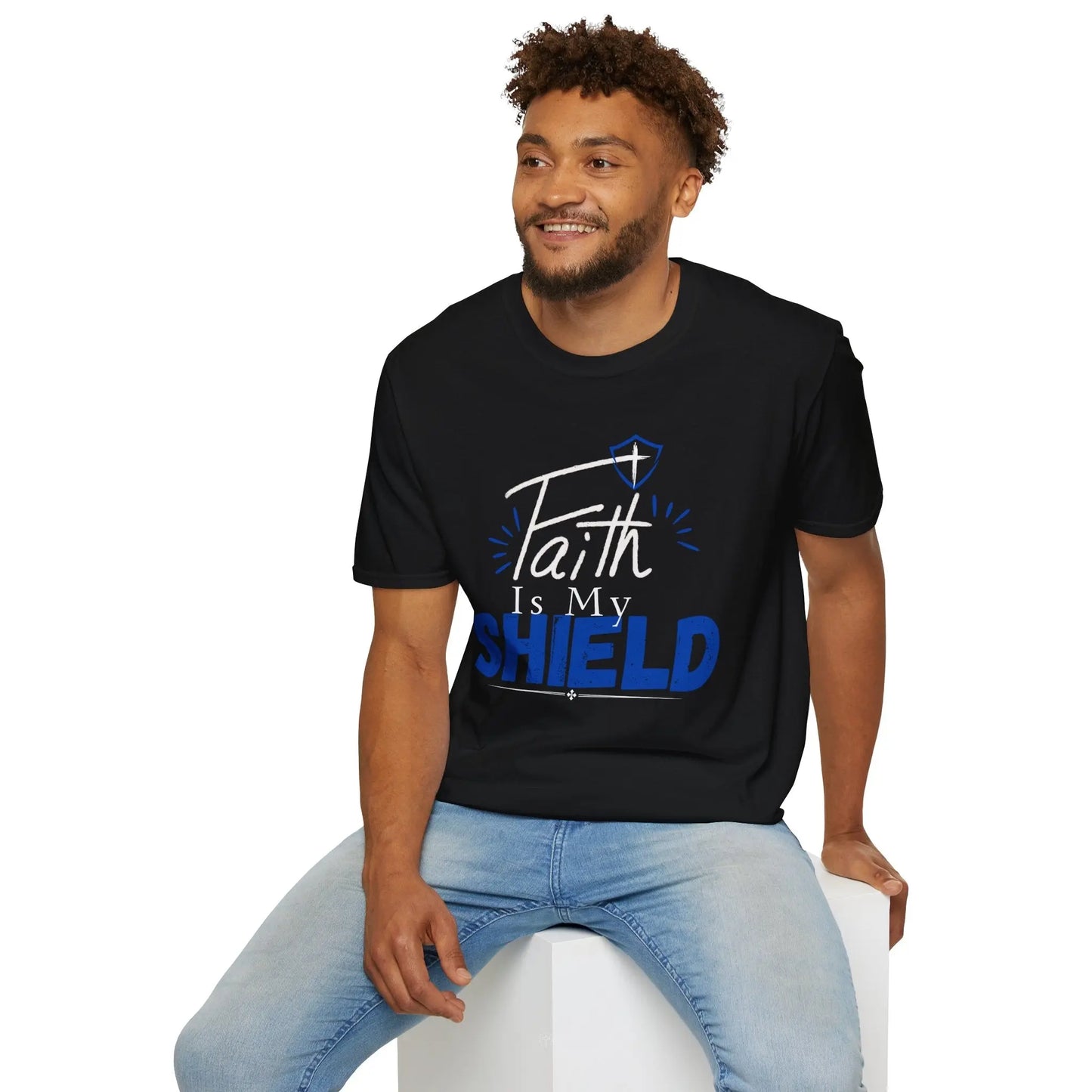 Faith Is My Shield, Softstyle Tshirt Product vendor