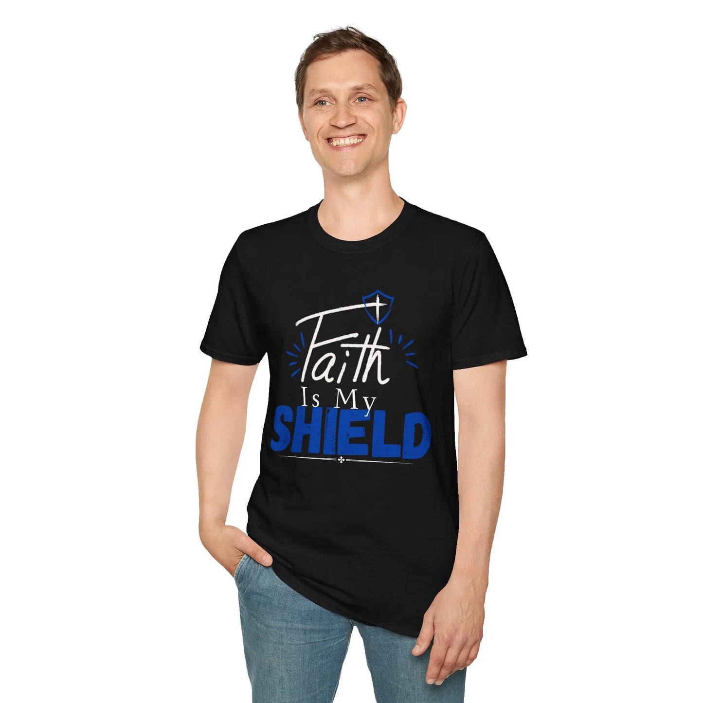 Faith Is My Shield, Softstyle Tshirt Product vendor