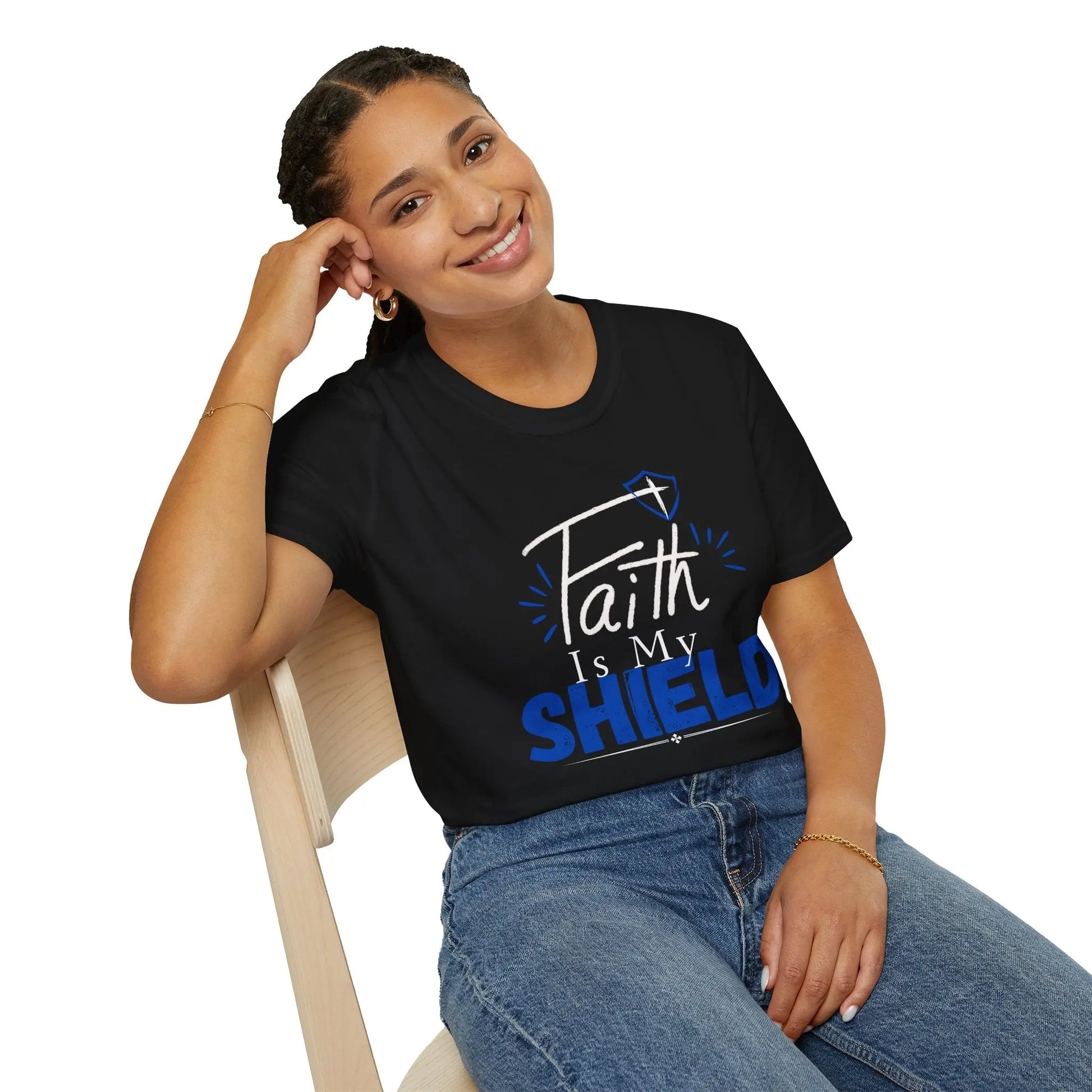 Faith Is My Shield, Softstyle Tshirt Product vendor