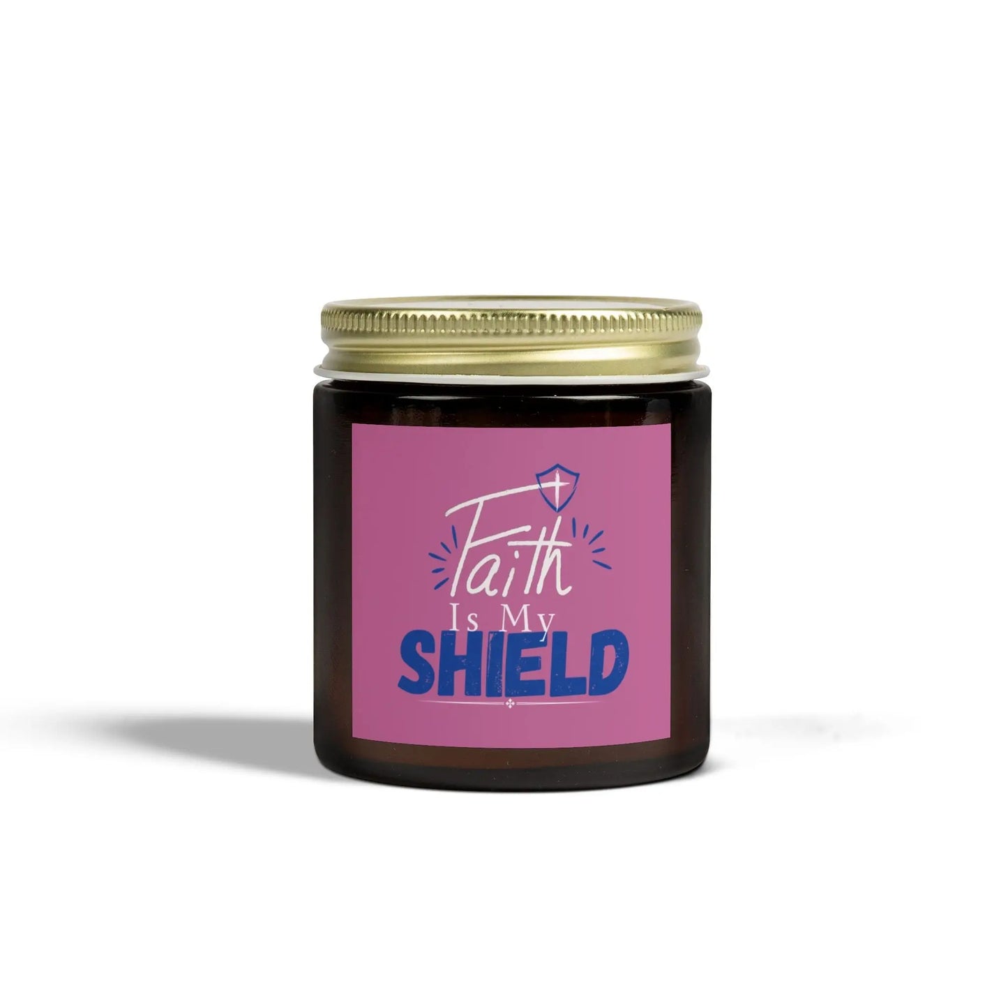 Faith is my Shield Hand Poured Candle Product vendor