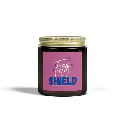 Faith is my Shield Hand Poured Candle Product vendor