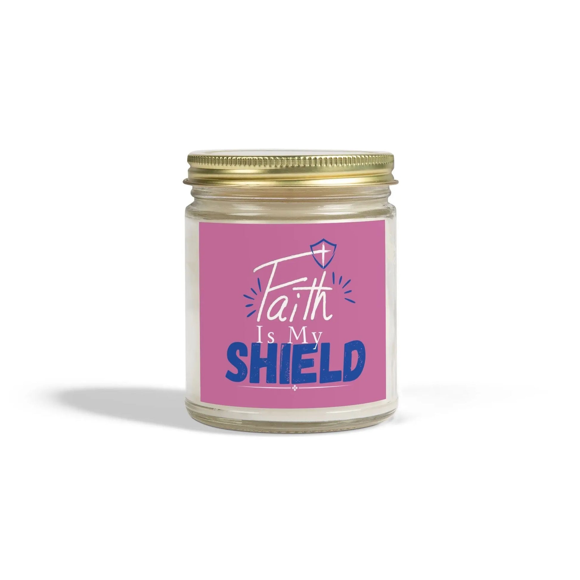 Faith is my Shield Hand Poured Candle Product vendor
