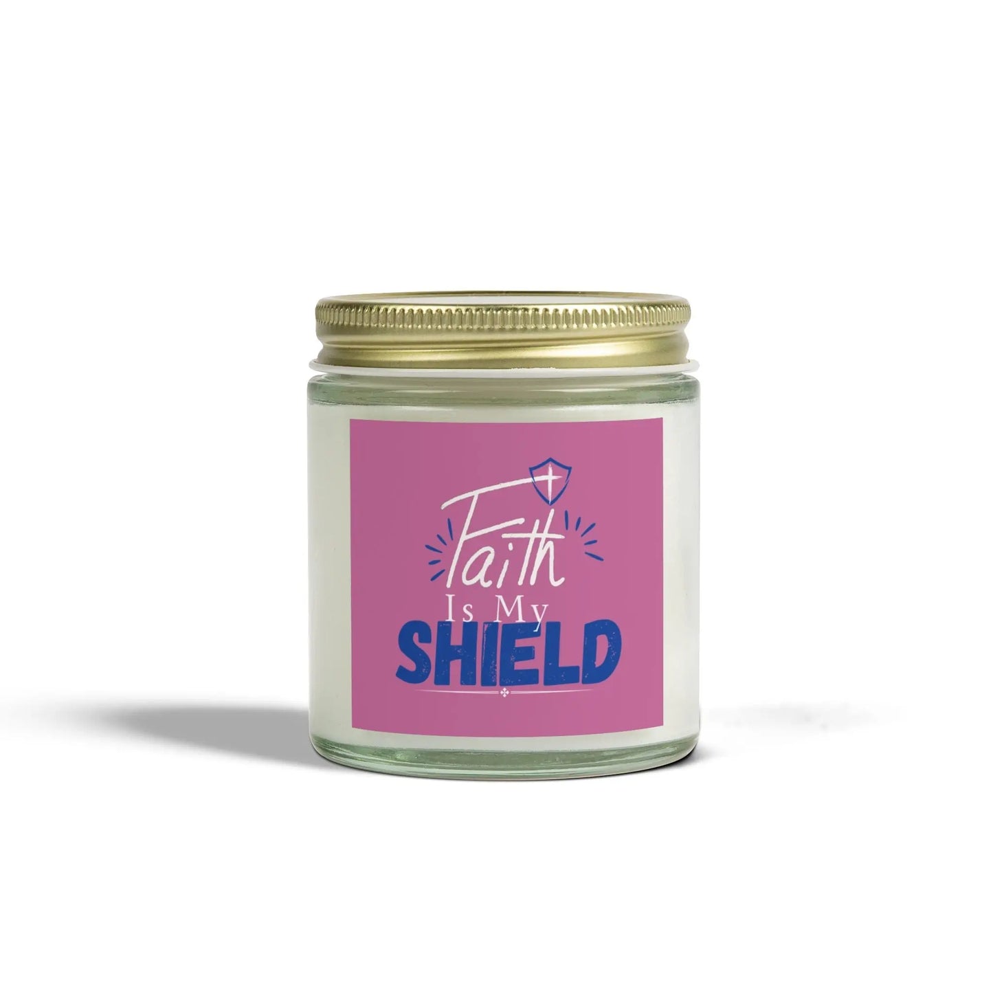 Faith is my Shield Hand Poured Candle Product vendor