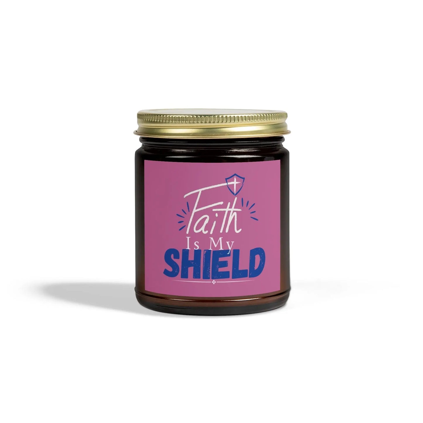 Faith is my Shield Hand Poured Candle Product vendor