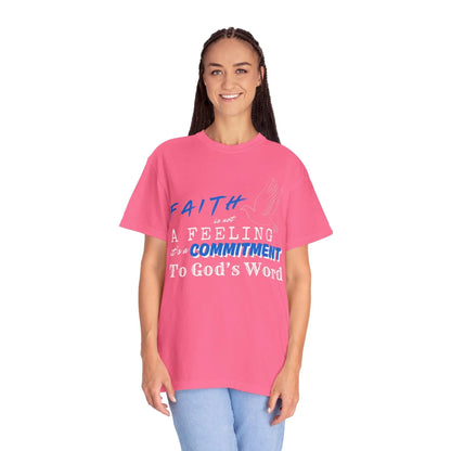 Faith is not a Feeling, Christian T shirts Product vendor