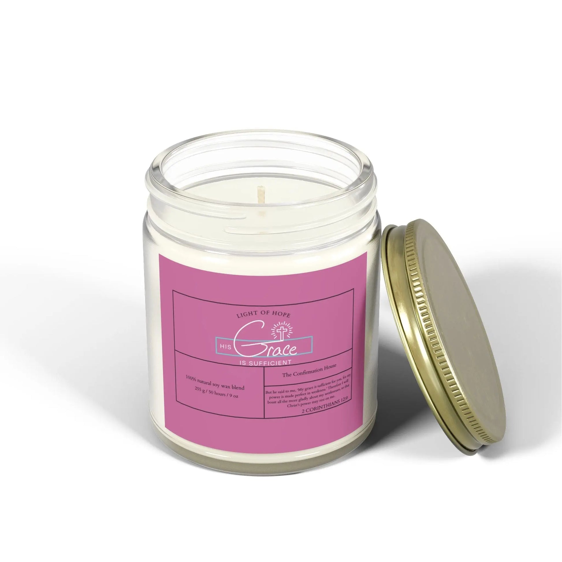 Give Yourself Grace, Coconut Apricot Wax Candle Product vendor