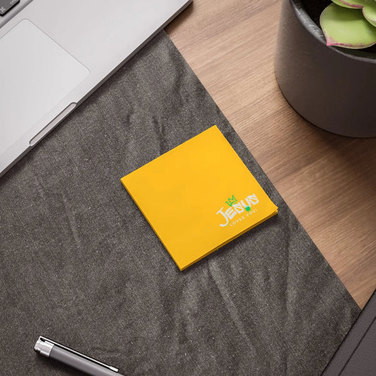 Inspirational Post-it® Note Pads - 'Jesus Loves You!' Product vendor
