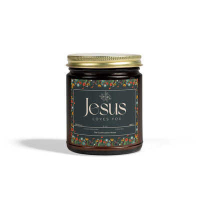 Jesus Loves you, Coconut Apricot Wax Candle Product vendor
