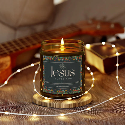 Jesus Loves you, Coconut Apricot Wax Candle Product vendor