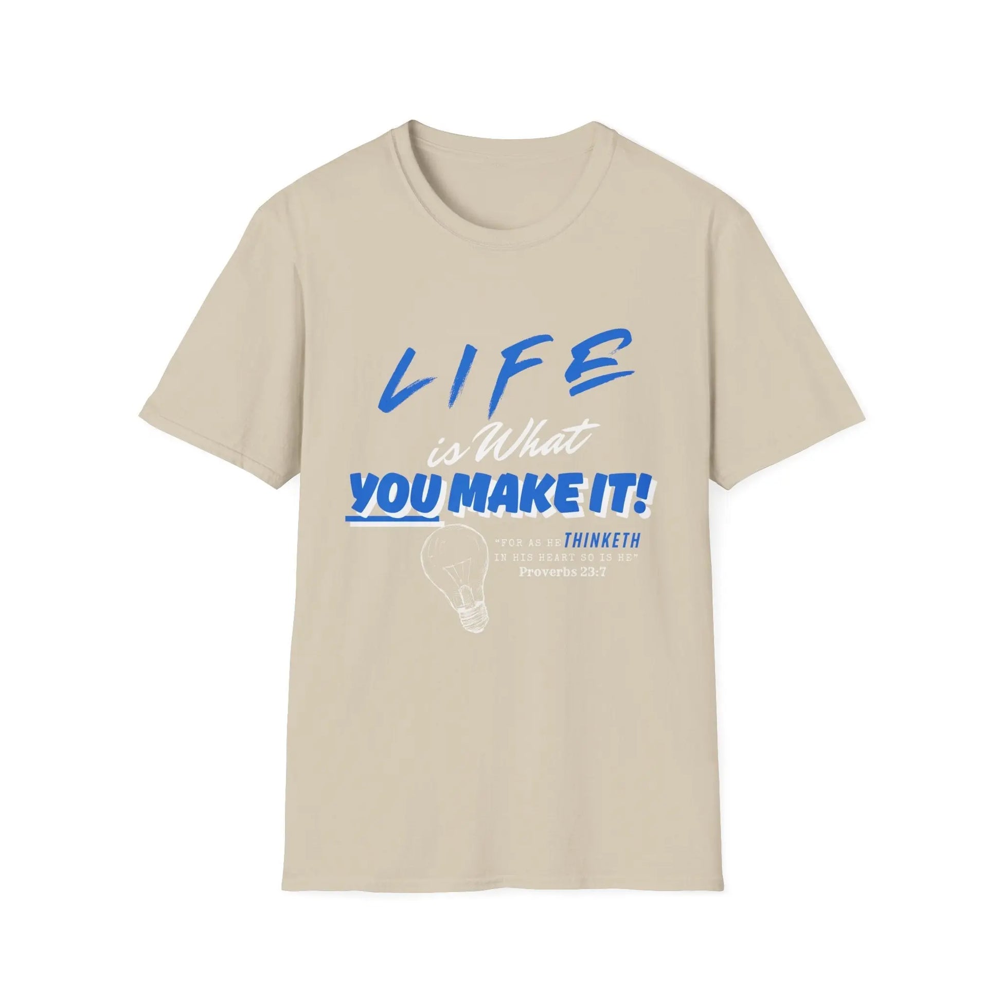 Life Is What You Make It Softstyle Tshirt Product vendor