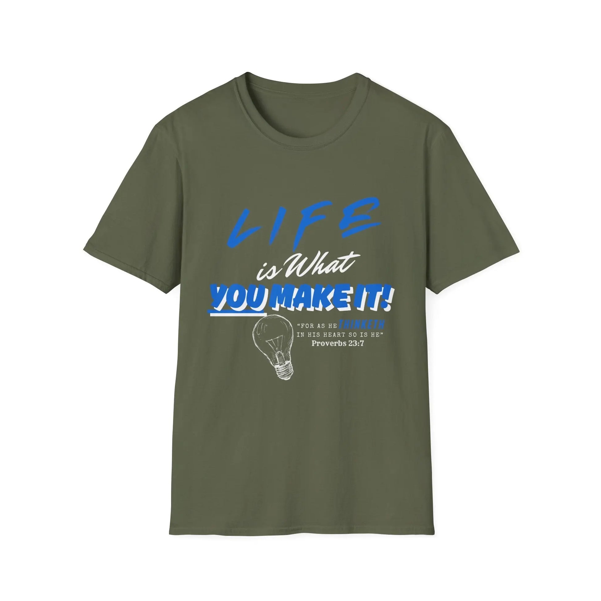 Life Is What You Make It Softstyle Tshirt Product vendor