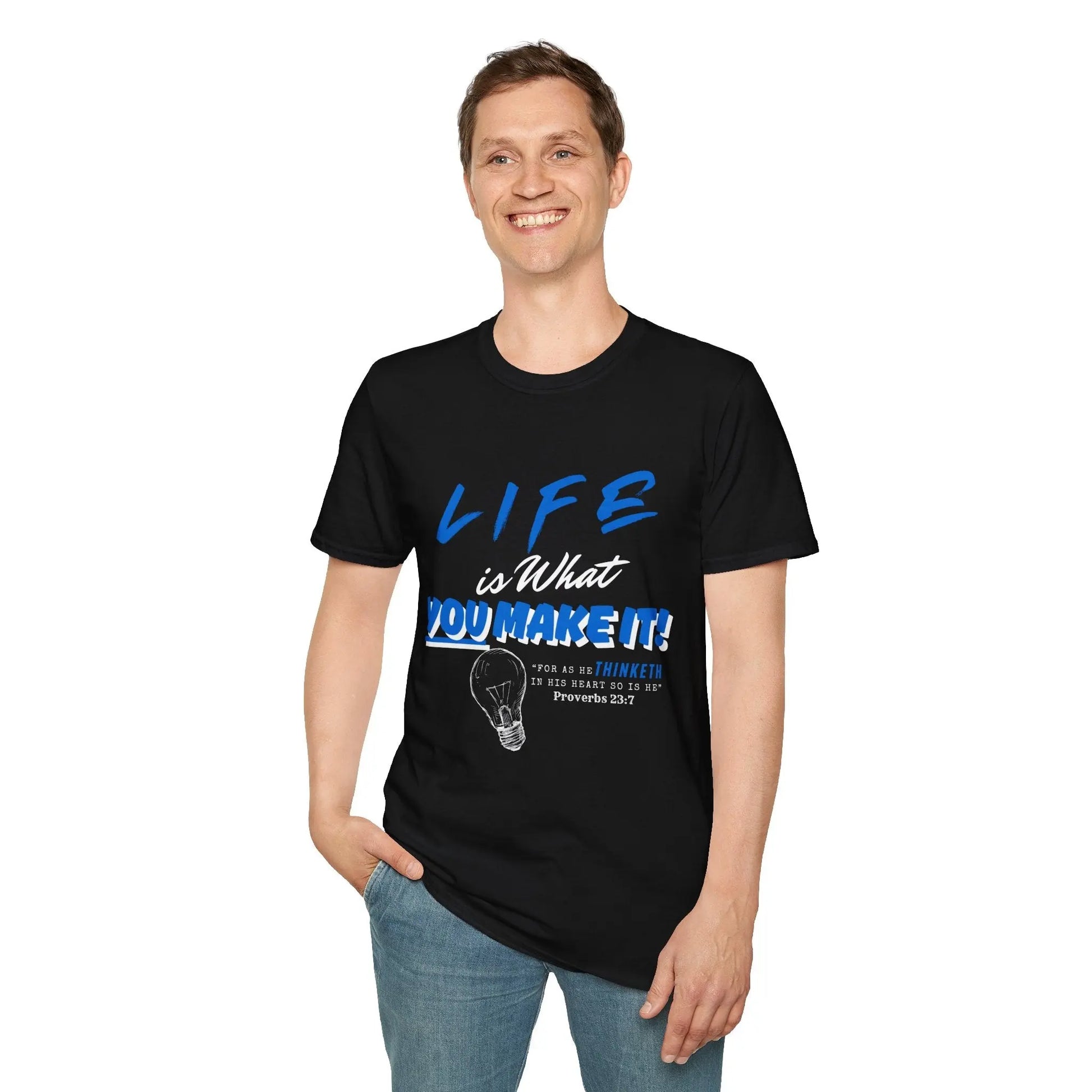 Life Is What You Make It Softstyle Tshirt Product vendor