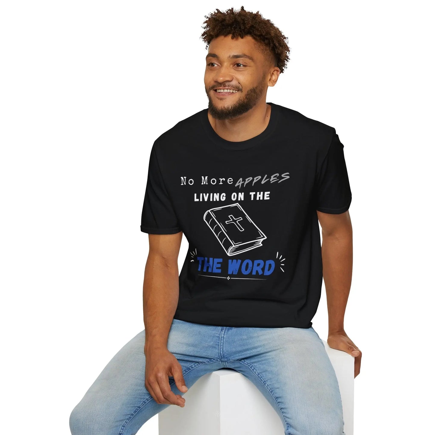 Living On The Bread Christian T-Shirt (Matthew 4:4 Inspired) Product vendor