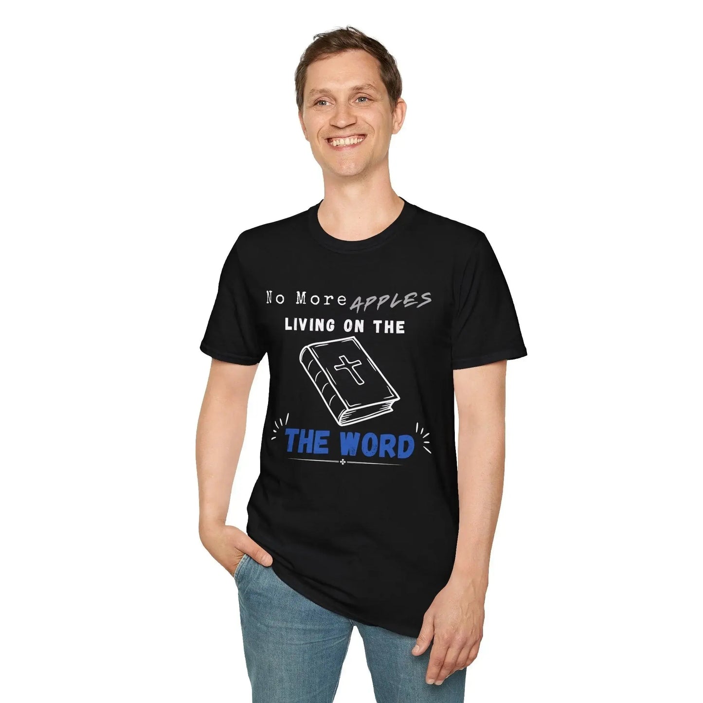 Living On The Bread Christian T-Shirt (Matthew 4:4 Inspired) Product vendor