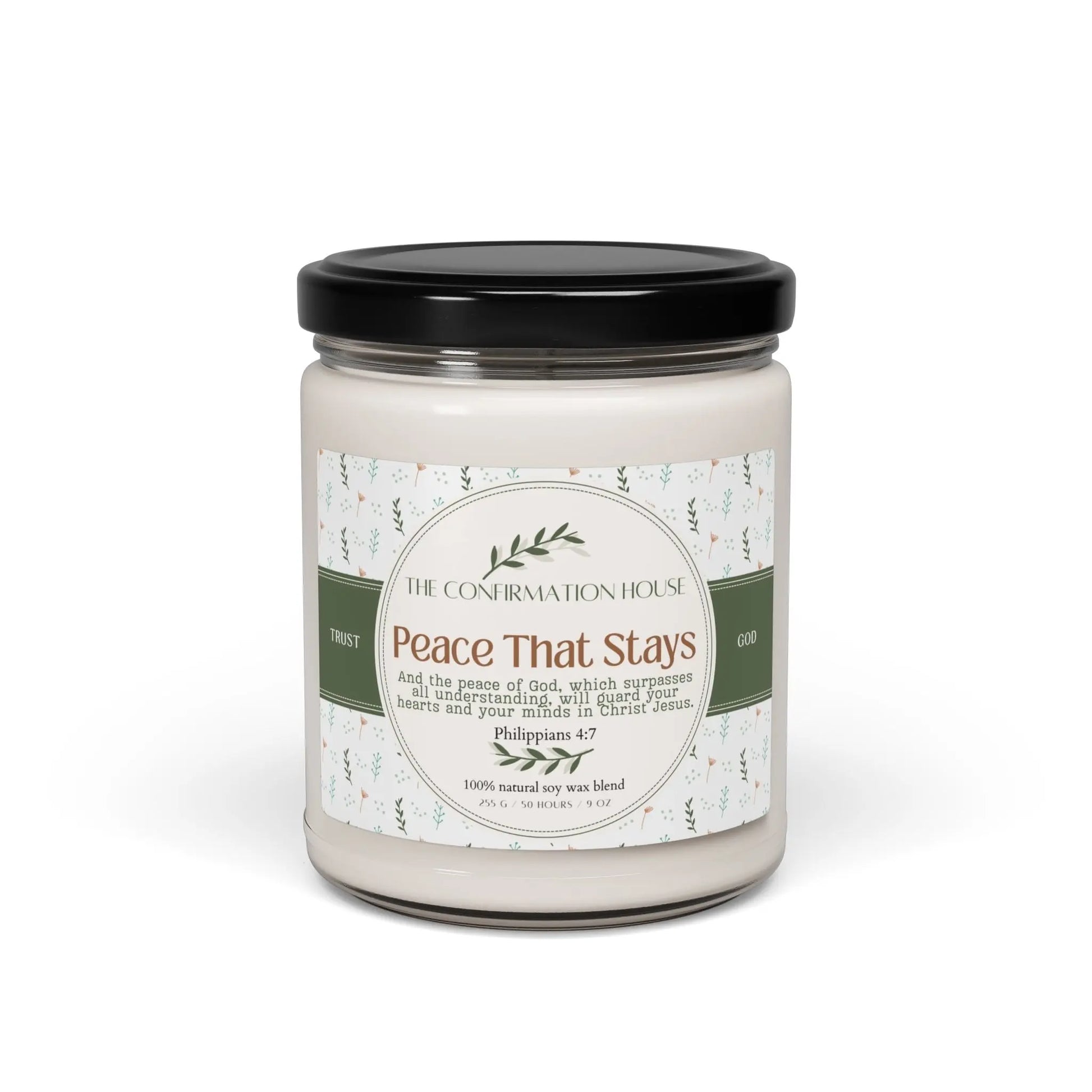 Peace That Stays, Soy Candle Product vendor