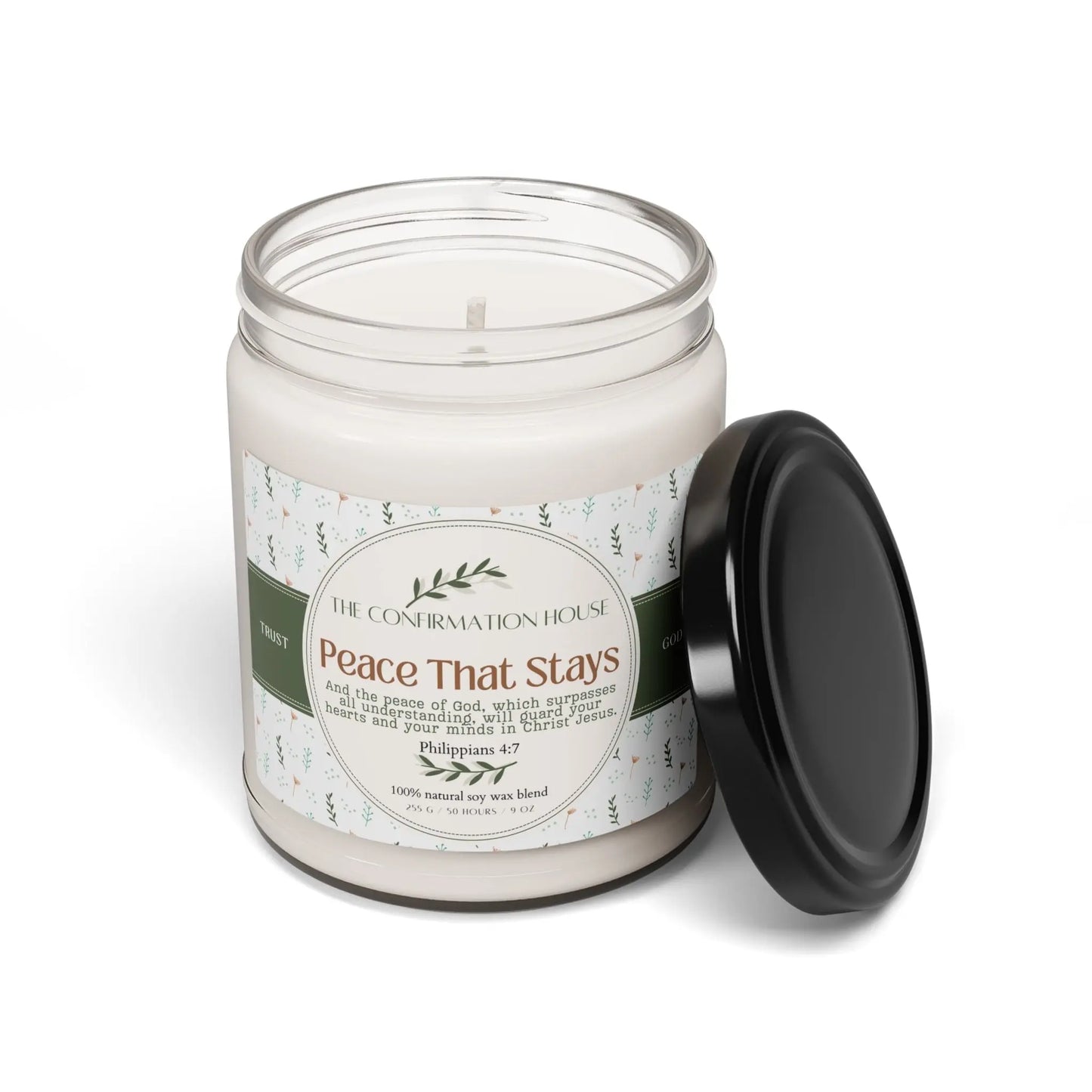 Peace That Stays, Soy Candle Product vendor