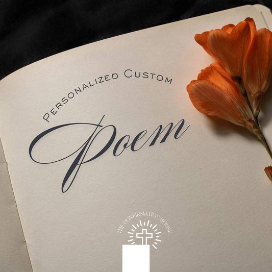 Personalized Custom Poem